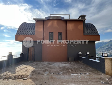 Роскошная вилла 5+2 с панорамным видом на море и город, Бекташ, Аланья-id-3330-фото-3