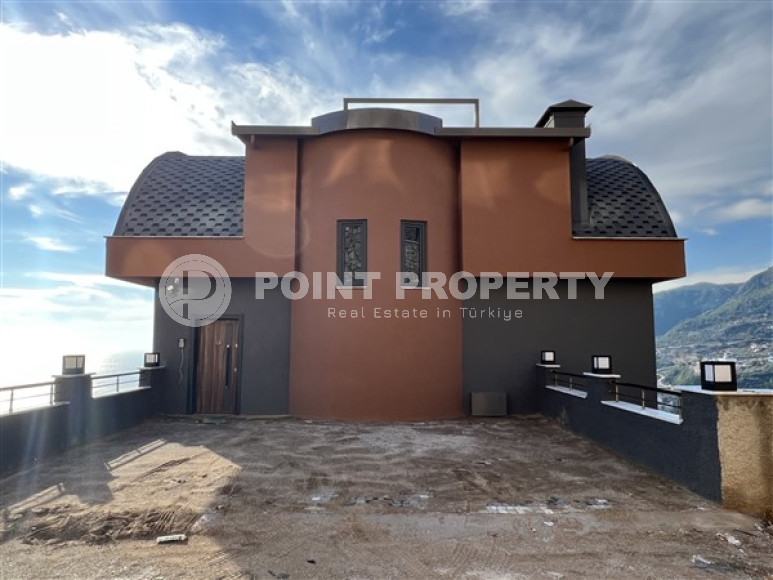 Роскошная вилла 5+2 с панорамным видом на море и город, Бекташ, Аланья-id-3330-фото-3