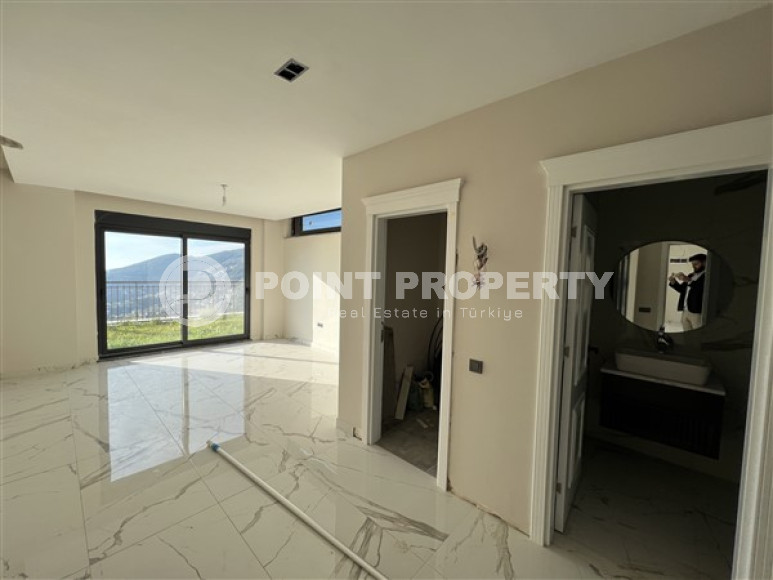 Роскошная вилла 5+2 с панорамным видом на море и город, Бекташ, Аланья-id-3330-фото-10