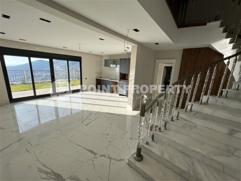 Роскошная вилла 5+2 с панорамным видом на море и город, Бекташ, Аланья-id-3330-фото-12