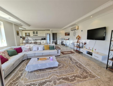 Компактная двухэтажная вилла 3+1 с мебелью, Тепе, Аланья-id-3331-фото-2