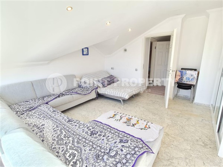 Компактная двухэтажная вилла 3+1 с мебелью, Тепе, Аланья-id-3331-фото-7