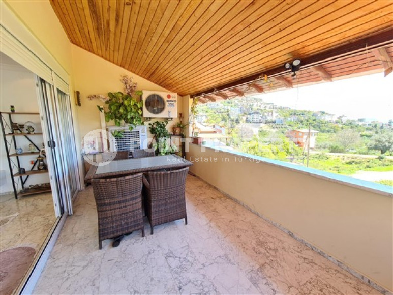 Компактная двухэтажная вилла 3+1 с мебелью, Тепе, Аланья-id-3331-фото-8