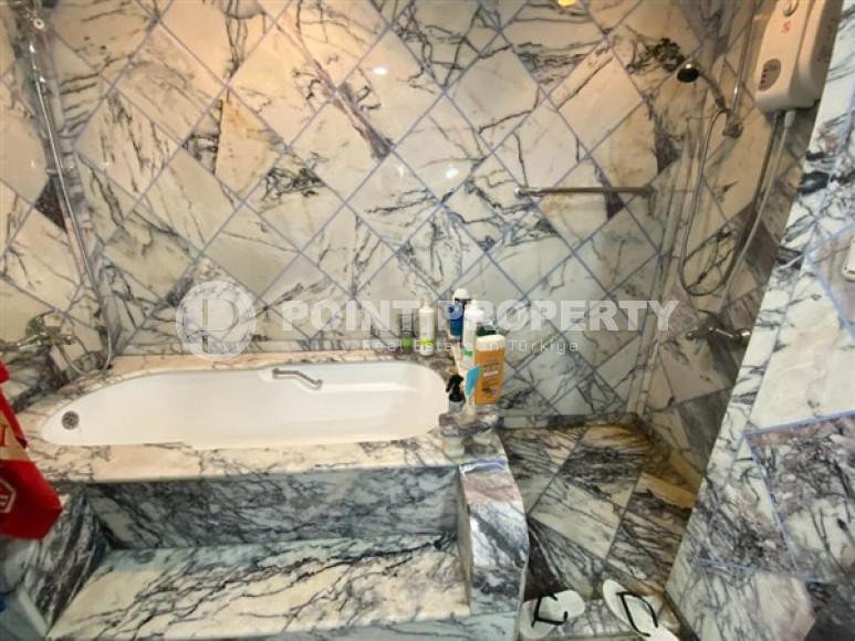 Атмосферная трёхкомнатная квартира с площадью 110 м2 в районе Оба, Аланья, в 250 метрах от моря-id-3332-фото-20