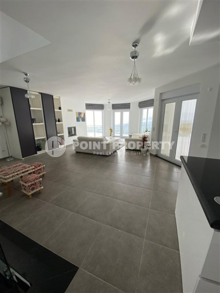 Видовая трёхэтажная вилла 5+2 с оригинальным ремонтом, Каргыджак, Аланья-id-3338-фото-4