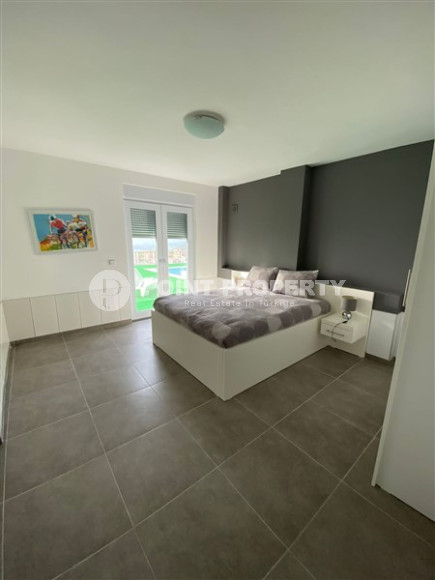 Видовая трёхэтажная вилла 5+2 с оригинальным ремонтом, Каргыджак, Аланья-id-3338-фото-13