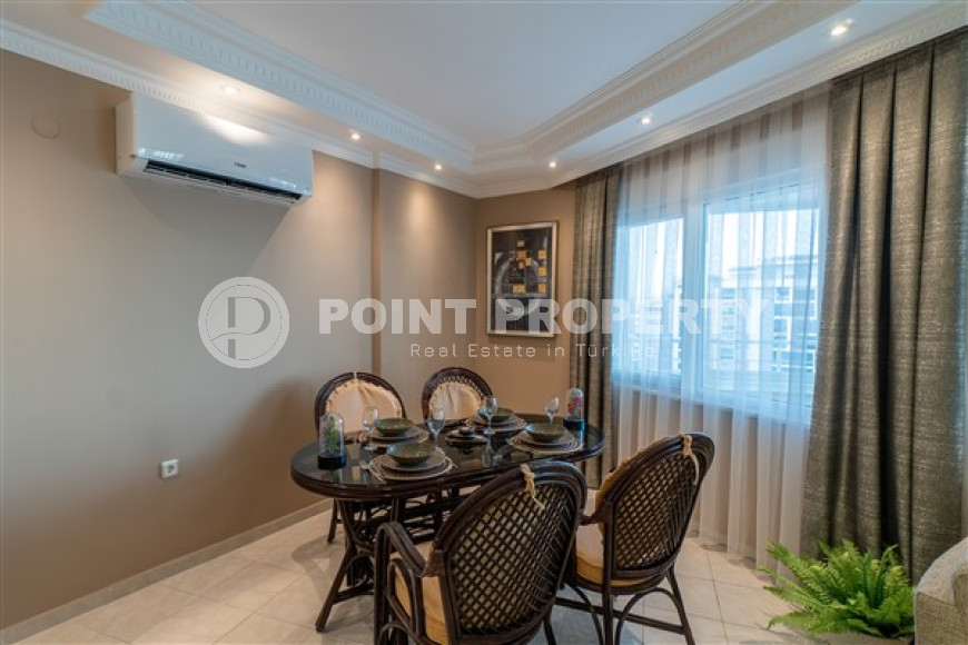 Красивые апартаменты с площадью 120 м2 в 350 метрах от моря, район Тосмур-id-3344-фото-16