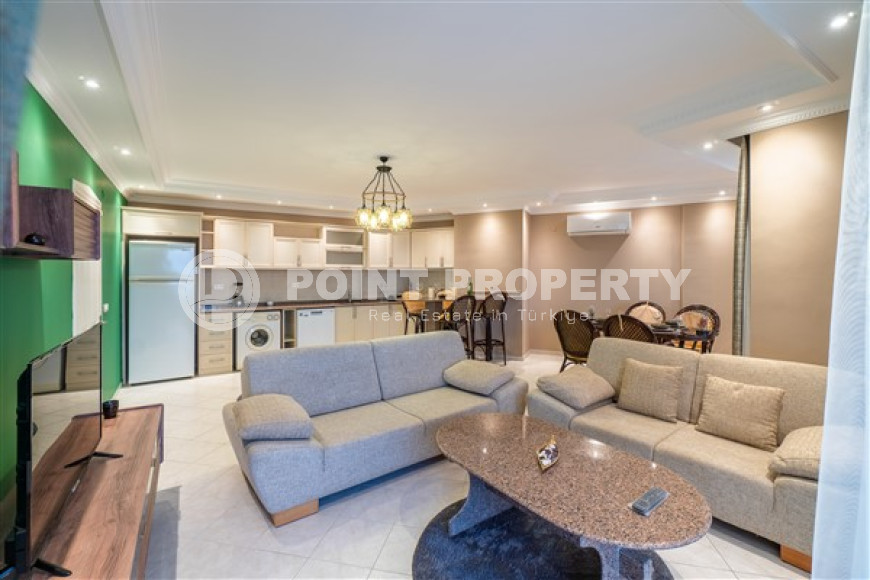 Красивые апартаменты с площадью 120 м2 в 350 метрах от моря, район Тосмур-id-3344-фото-18