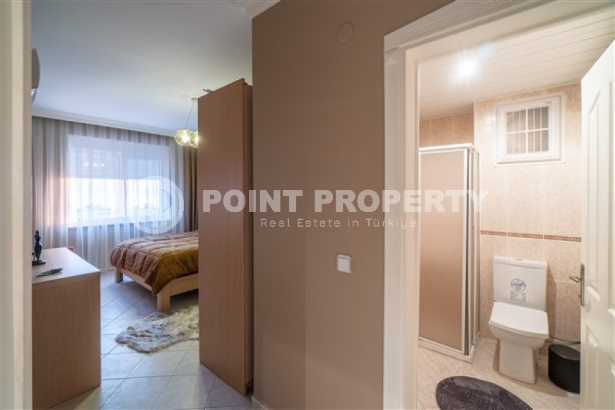 Красивые апартаменты с площадью 120 м2 в 350 метрах от моря, район Тосмур-id-3344-фото-26