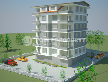 Квартира 1+1 в новом доме в Газипаша, 55 м2. Выгодное предложение.-id-1297-фото-2