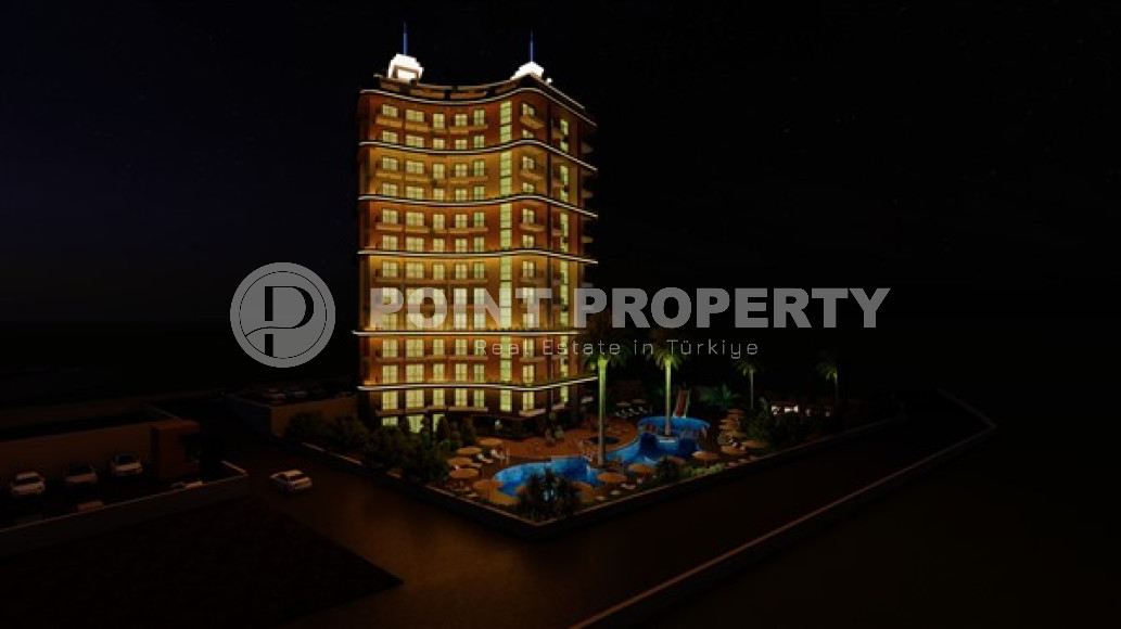 Апартаменты 2+1 в строящейся резиденции в районе Махмутлар, 82 м2-id-3356-фото-11