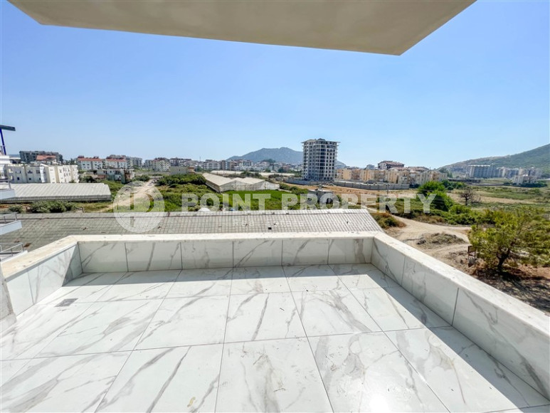 Квартира 1+1 в новом доме в Газипаша, 55 м2. Выгодное предложение.-id-1297-фото-15