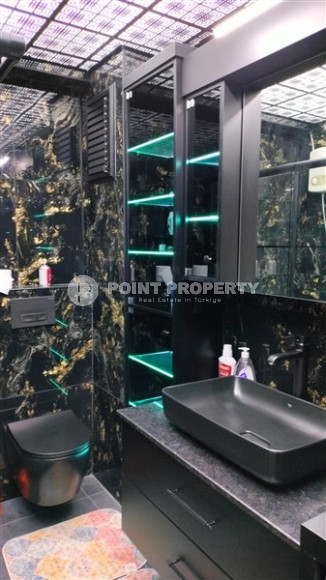 Видовая квартира с площадью 100 м2 в районе Тосмур, на первой линии моря-id-3360-фото-11