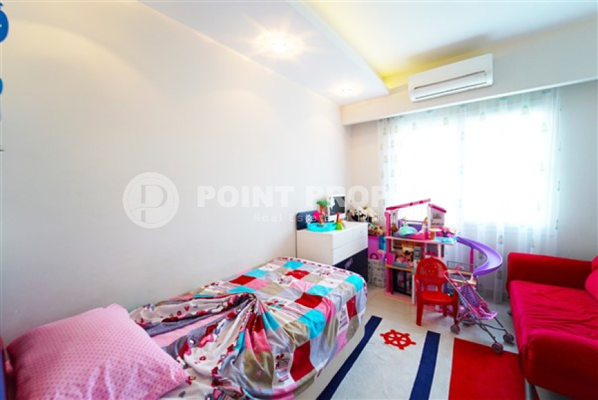 Шикарная четырёхкомнатная квартира площадью 145 м² в комплексе отельного типа, Махмутлар, Аланья-id-3362-фото-8