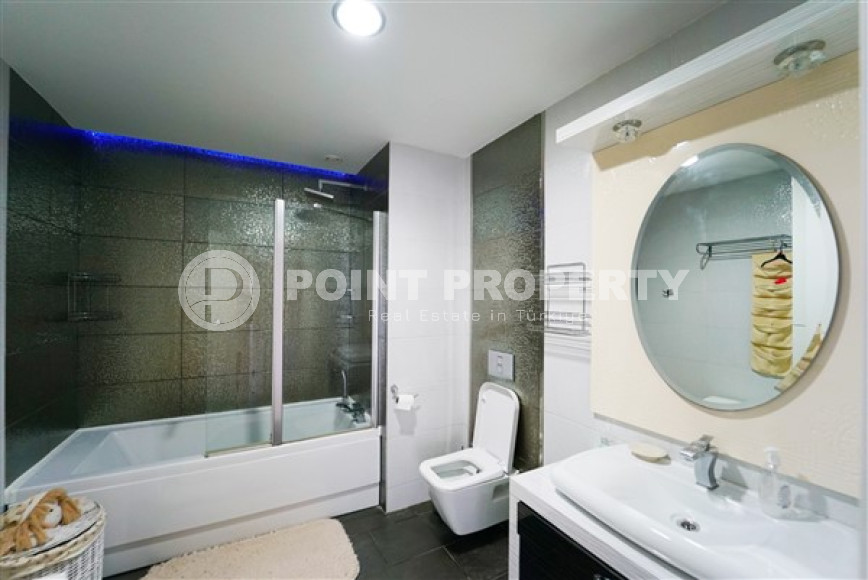 Шикарная четырёхкомнатная квартира площадью 145 м² в комплексе отельного типа, Махмутлар, Аланья-id-3362-фото-12