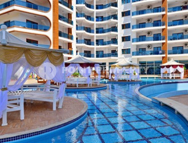 Two-bedroom apartment with sea views, in a complex with luxury infrastructure, Mahmutlar, Alanya-id-3364-photo-2