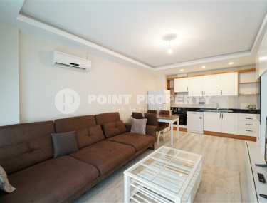 Стильная трёхкомнатная квартира 90 м² на 3 этаже жилого комплекса у моря, Махмутлар, Аланья-id-3365-фото-5