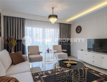 Inexpensive two-room furnished apartment with an area of 60 m2, Mahmutlar district-id-3368-photo-1