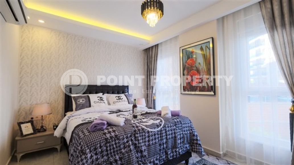 Inexpensive two-room furnished apartment with an area of 60 m2, Mahmutlar district-id-3368-photo-7