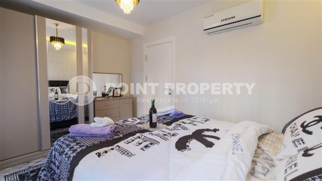 Inexpensive two-room furnished apartment with an area of 60 m2, Mahmutlar district-id-3368-photo-10