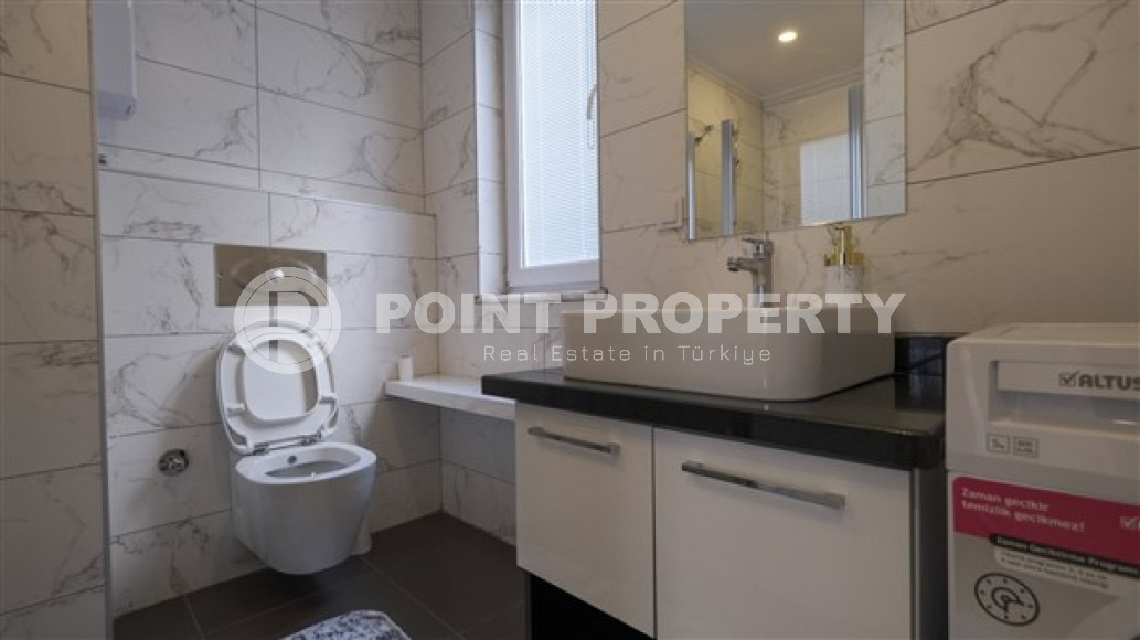 Inexpensive two-room furnished apartment with an area of 60 m2, Mahmutlar district-id-3368-photo-15