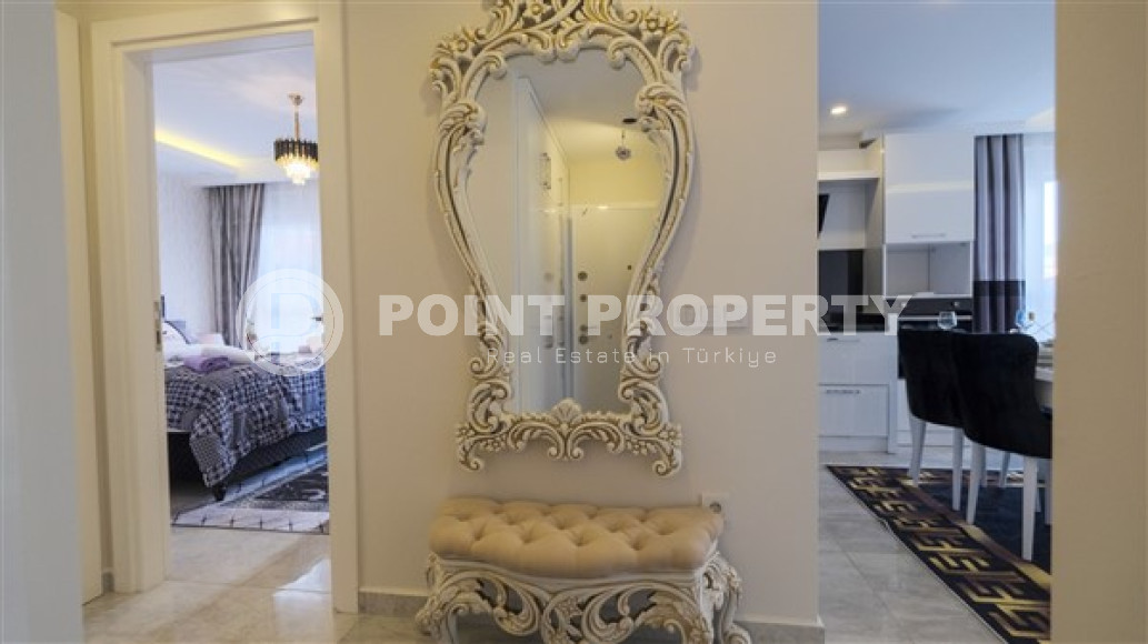 Inexpensive two-room furnished apartment with an area of 60 m2, Mahmutlar district-id-3368-photo-17