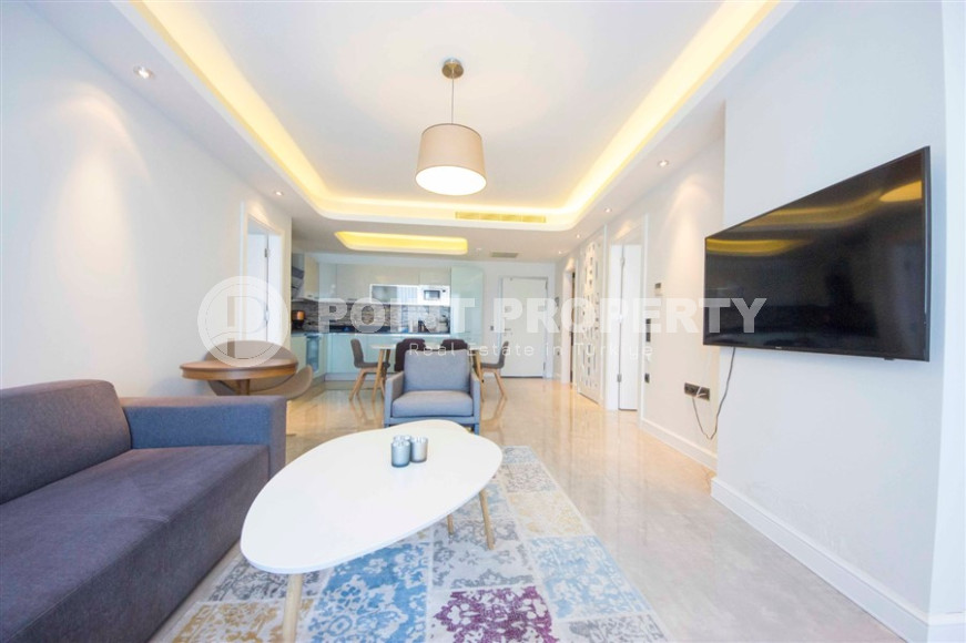 Апартаменты 2+1 с потрясающим видом на Средиземное море в комплексе Премиум класса в районе Конаклы, 156 м2.-id-1299-фото-4