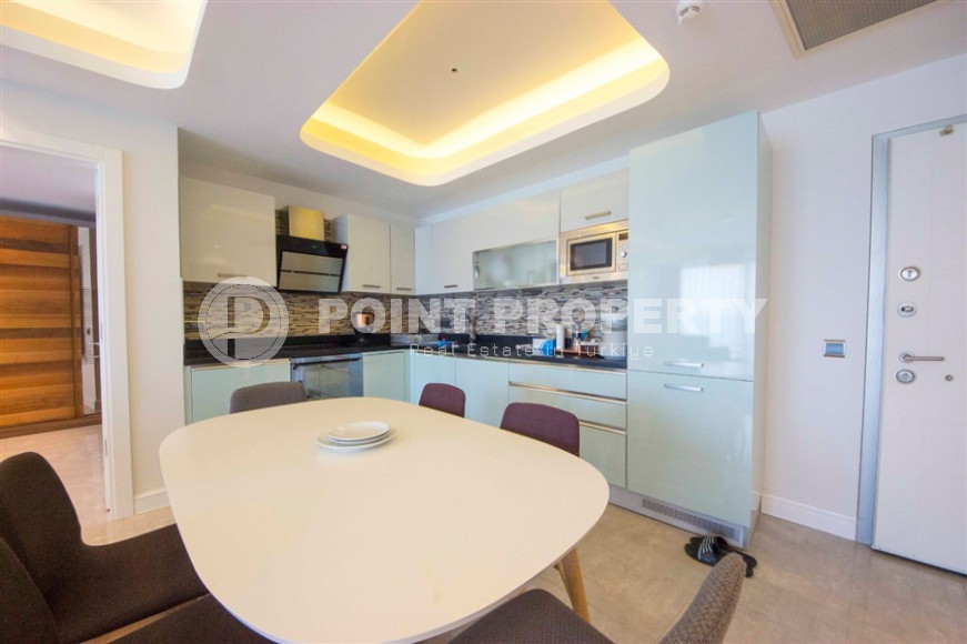 Апартаменты 2+1 с потрясающим видом на Средиземное море в комплексе Премиум класса в районе Конаклы, 156 м2.-id-1299-фото-5