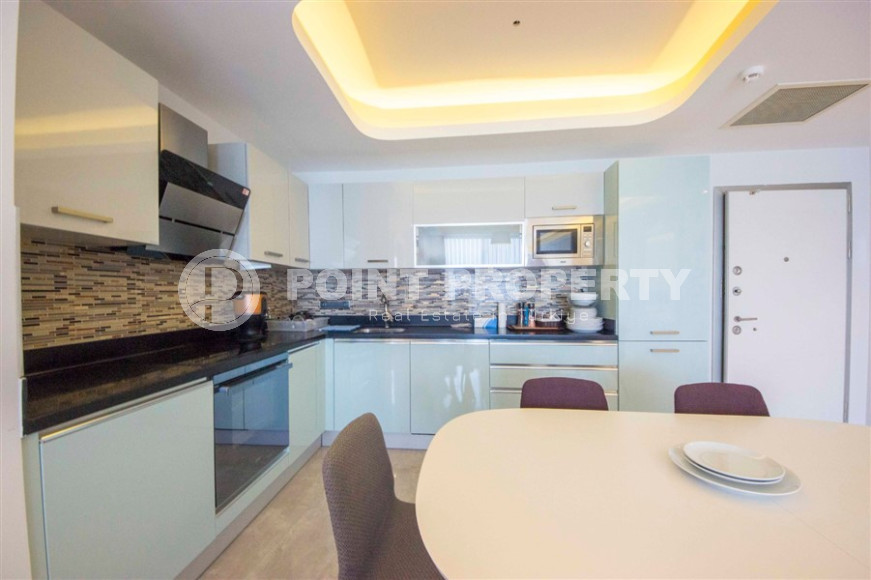 Апартаменты 2+1 с потрясающим видом на Средиземное море в комплексе Премиум класса в районе Конаклы, 156 м2.-id-1299-фото-7