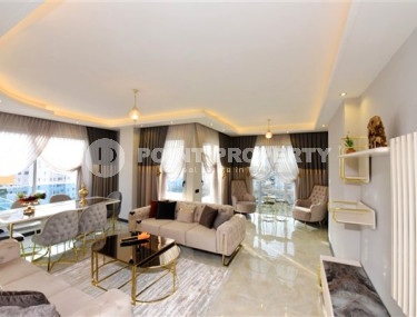 Роскошный и элегантный двухуровневый пентхаус 5+1 с выходом на собственную террасу под крышей, Тосмур, Аланья-id-3371-фото-2