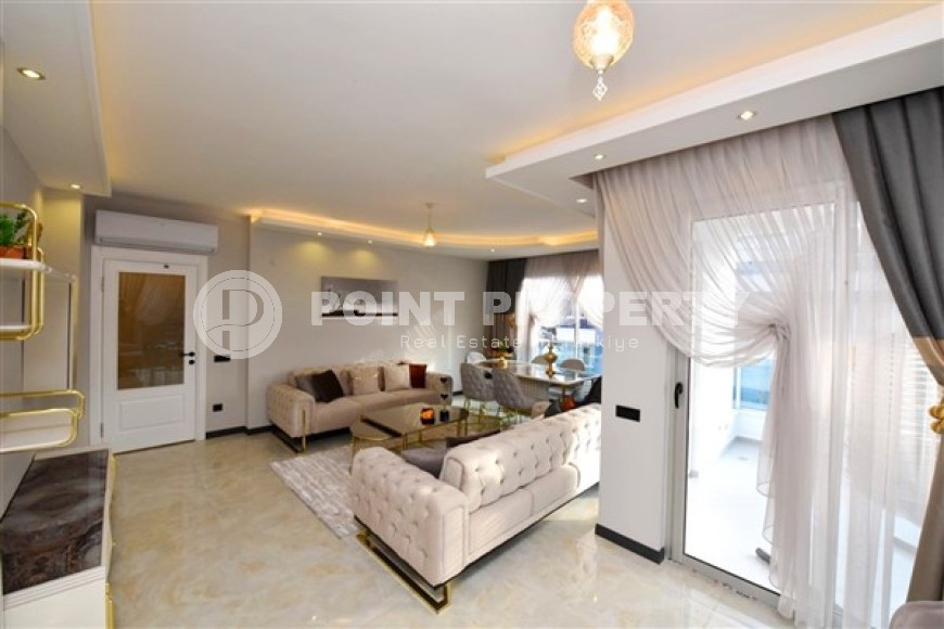 Роскошный и элегантный двухуровневый пентхаус 5+1 с выходом на собственную террасу под крышей, Тосмур, Аланья-id-3371-фото-4