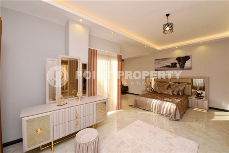 Роскошный и элегантный двухуровневый пентхаус 5+1 с выходом на собственную террасу под крышей, Тосмур, Аланья-id-3371-фото-13