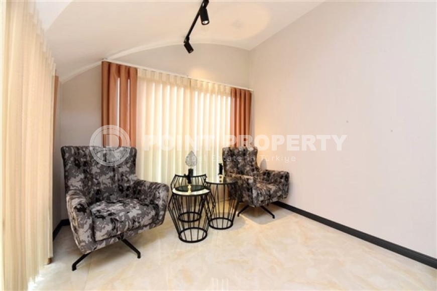 Роскошный и элегантный двухуровневый пентхаус 5+1 с выходом на собственную террасу под крышей, Тосмур, Аланья-id-3371-фото-14