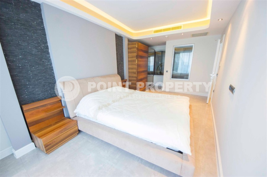 Апартаменты 2+1 с потрясающим видом на Средиземное море в комплексе Премиум класса в районе Конаклы, 156 м2.-id-1299-фото-10