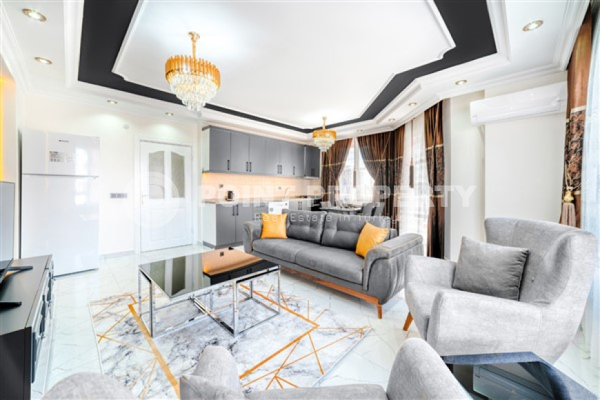 Светлая просторная квартира 2+1 в ухоженном жилом комплексе, Тосмур, Аланья-id-3372-фото-6