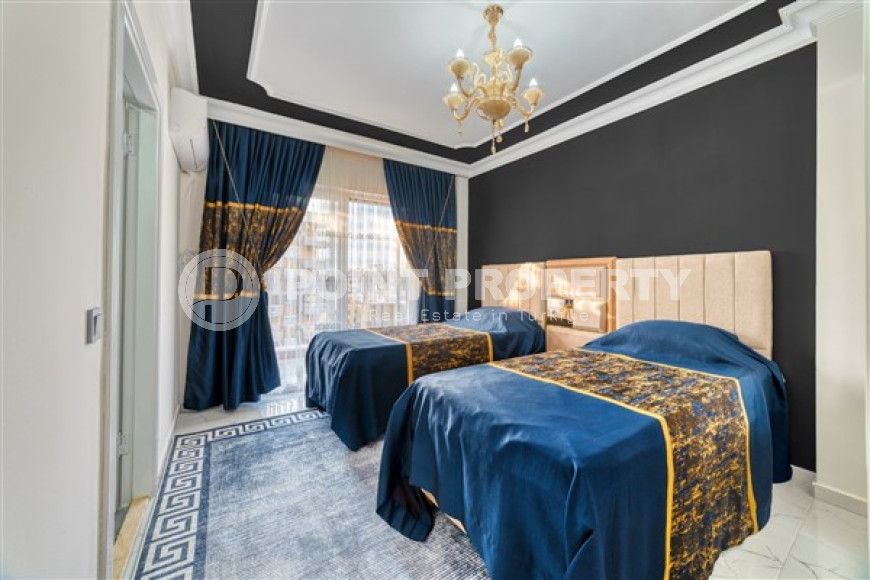 Светлая просторная квартира 2+1 в ухоженном жилом комплексе, Тосмур, Аланья-id-3372-фото-8