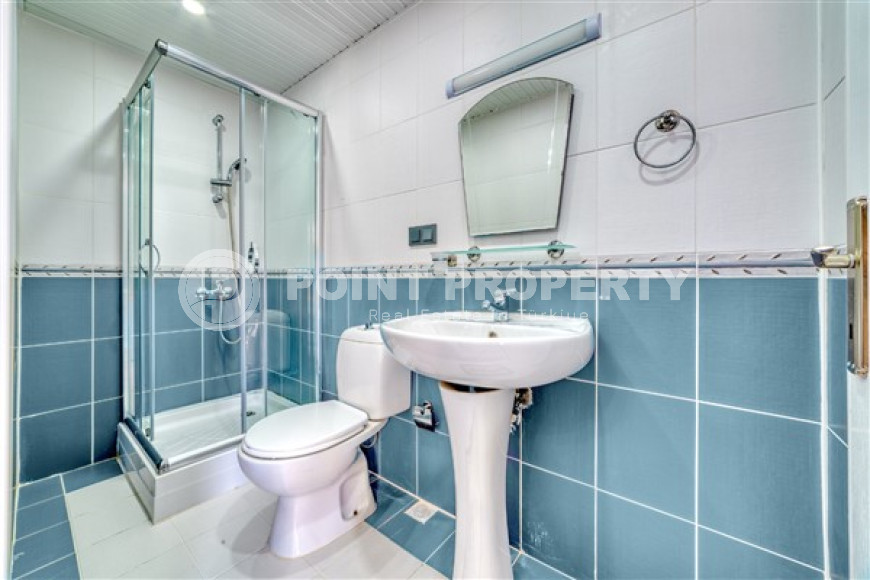 Светлая просторная квартира 2+1 в ухоженном жилом комплексе, Тосмур, Аланья-id-3372-фото-9