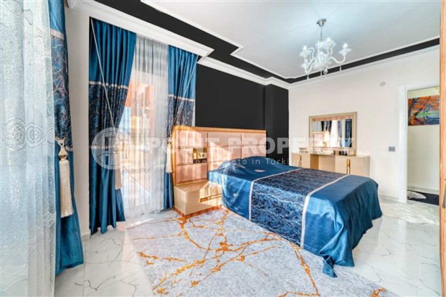 Светлая просторная квартира 2+1 в ухоженном жилом комплексе, Тосмур, Аланья-id-3372-фото-12