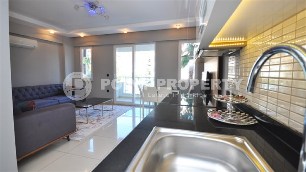 Компактные меблированные апартаменты с двумя спальнями в 250 метрах от пляжа Клеопатры-id-3373-фото-5