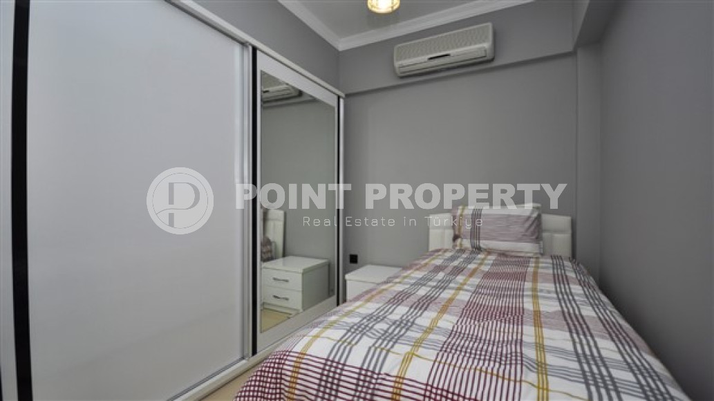 Компактные меблированные апартаменты с двумя спальнями в 250 метрах от пляжа Клеопатры-id-3373-фото-12