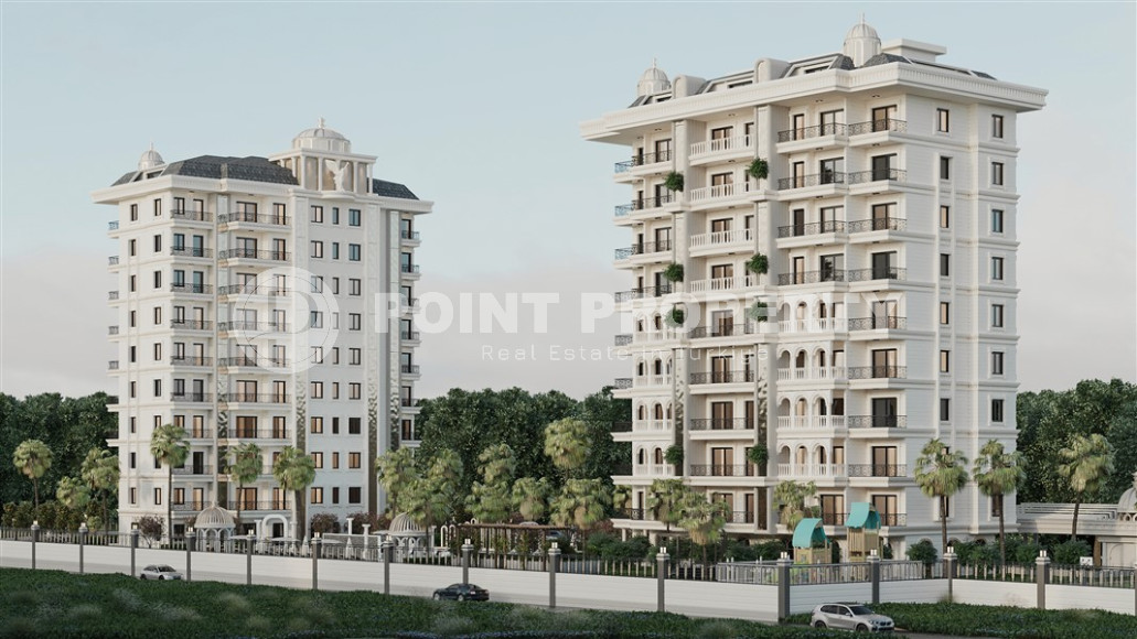 Apartments by installments in a complex with rich infrastructure, Avsallar. Apartments 48 - 54 m2-id-1038-photo-7