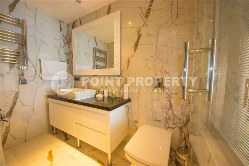 Апартаменты 2+1 с потрясающим видом на Средиземное море в комплексе Премиум класса в районе Конаклы, 156 м2.-id-1299-фото-14