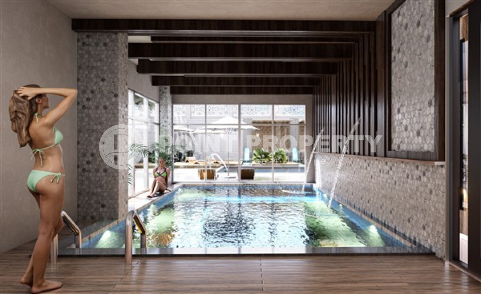 Апартаменты 1+1 на 3 этаже строящегося комплекса, Махмутлар, Аланья-id-3380-фото-10