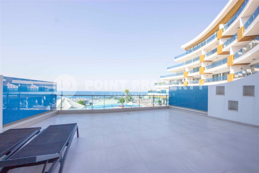 Апартаменты 2+1 с потрясающим видом на Средиземное море в комплексе Премиум класса в районе Конаклы, 156 м2.-id-1299-фото-22