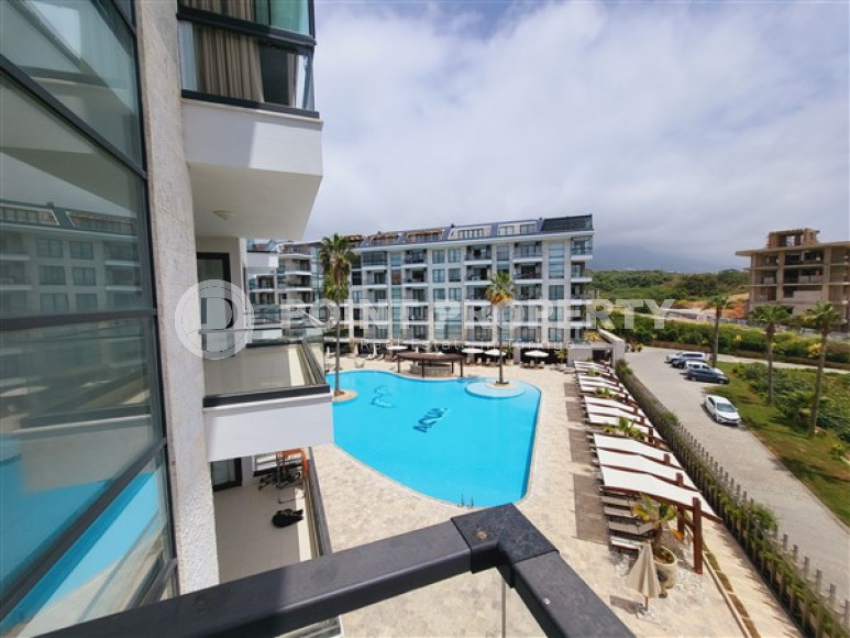 Апартаменты 2+1 в здании 2015 года постройки, район Кестель, в 450 метрах от моря-id-3382-фото-9