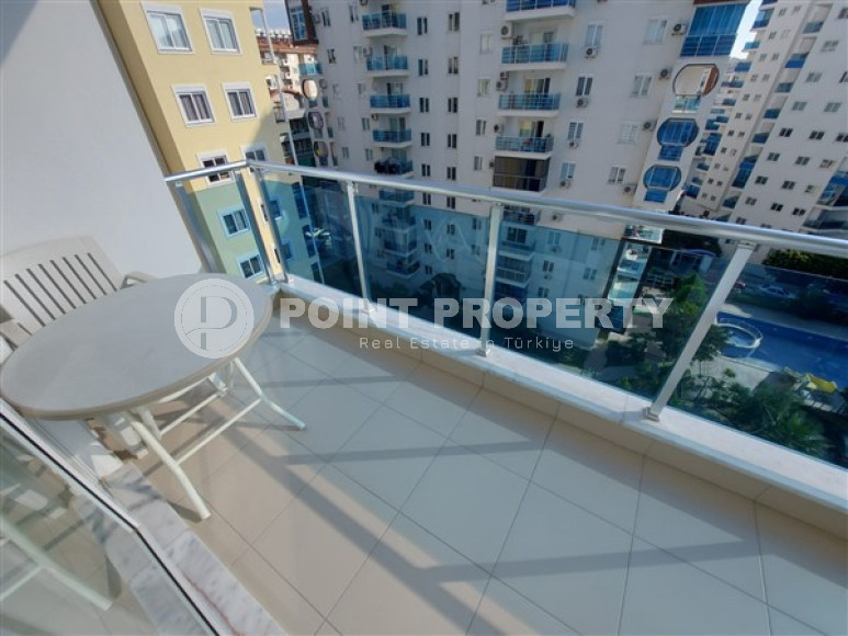 Cozy one-room studio 45 m2 in the Mahmutlar area, with a balcony and furniture-id-3389-photo-13