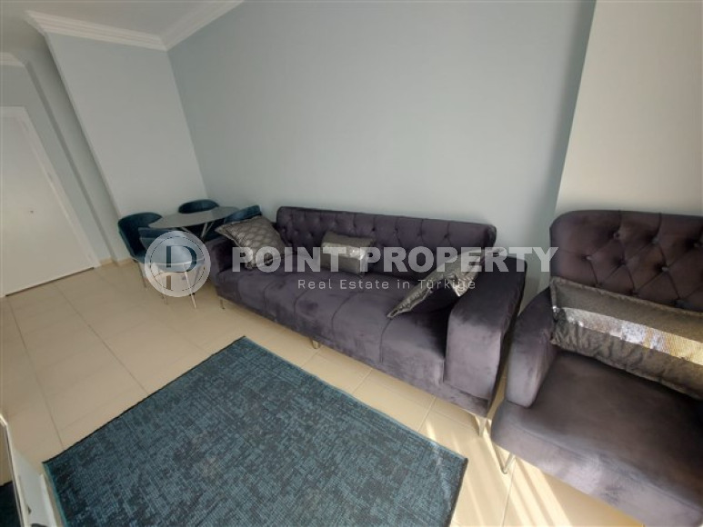 Cozy one-room studio 45 m2 in the Mahmutlar area, with a balcony and furniture-id-3389-photo-16