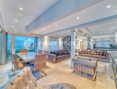 Видовая вилла 5+1 всего в 800 метрах от моря, Демирташ, Аланья-id-3394-фото-5