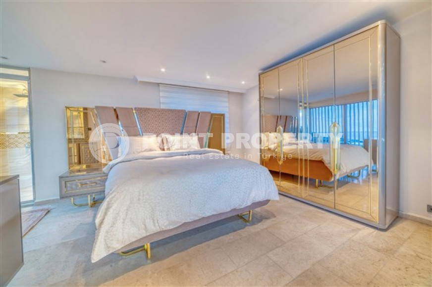 Видовая вилла 5+1 всего в 800 метрах от моря, Демирташ, Аланья-id-3394-фото-13