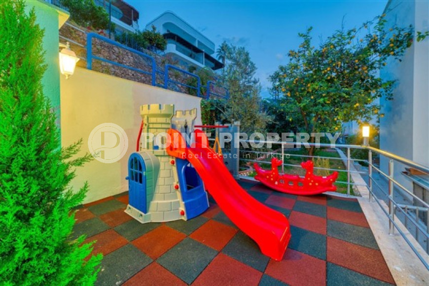 Видовая вилла 5+1 всего в 800 метрах от моря, Демирташ, Аланья-id-3394-фото-18